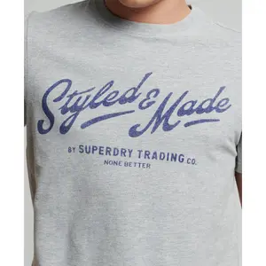 T-Shirt Superdry Vintage Script Style image-1