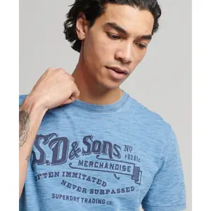 T-Shirt mit Bio-Baumwolle Superdry Vintage Script Style image-2