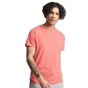 Organic cotton t-shirt micro embroidered Superdry image-1