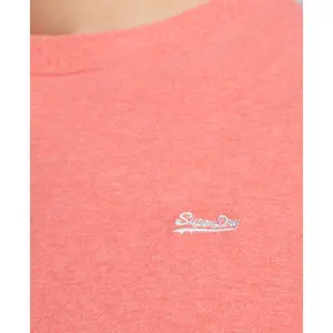 Organic cotton t-shirt micro embroidered Superdry image-2