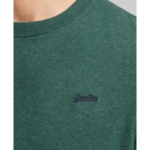 T-shirt ricamata in cotone bio micro Superdry image-2