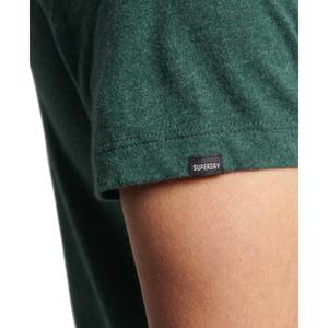 T-shirt ricamata in cotone bio micro Superdry image-3