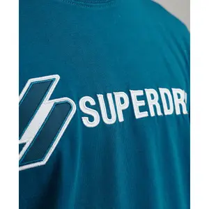 Camiseta con logotipo aplicado Superdry image-2