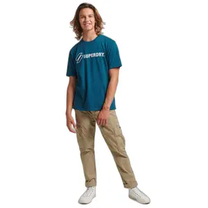 Camiseta con logotipo aplicado Superdry image-0