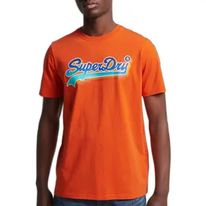 Biologisches T-Shirt Superdry Vintage Logo Seasonal image-0