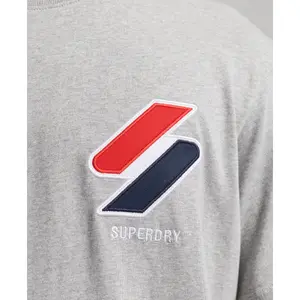 T-Shirt mit Applikation Superdry Classic image-2