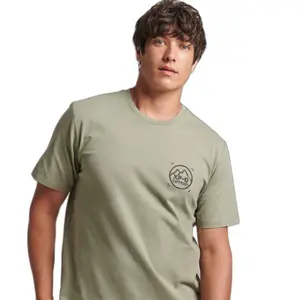Weites besticktes T-Shirt Superdry XPD image-0