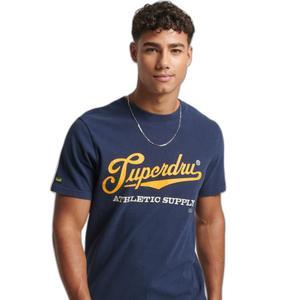 Biologisches T-Shirt Superdry Vintage Scripted College image-1