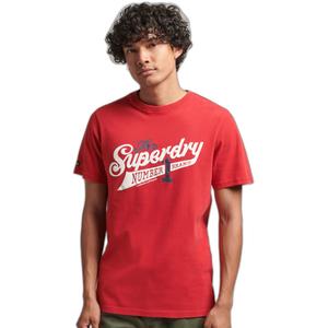 Biologisches T-Shirt Superdry Vintage Scripted College image-2