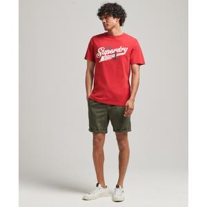 Biologisches T-Shirt Superdry Vintage Scripted College image-1