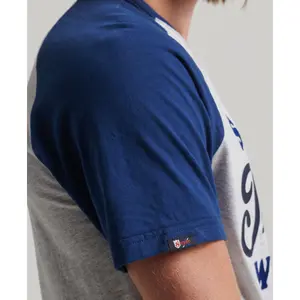 T-shirt à manches raglan Superdry Vintage Home Run à manches raglan image-4