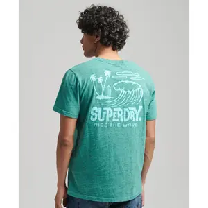 T-shirt Superdry Vintage Travel Sticker image-3