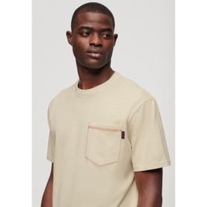 T-Shirt mit Tasche und Kontrastnähten Superdry image-3