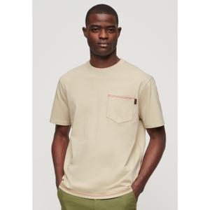 T-Shirt mit Tasche und Kontrastnähten Superdry image-1