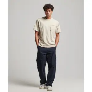 Camiseta con bolsillo Superdry Contrast Stitch image-2