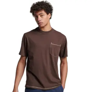 T-shirt à poche Superdry Contrast Stitch image-1