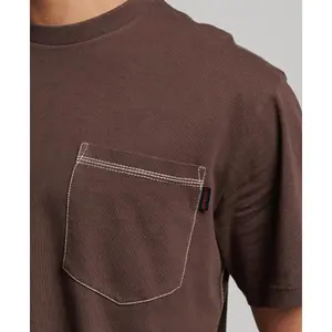 T-shirt à poche Superdry Contrast Stitch image-3