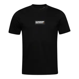 Lockeres T-Shirt mit Muster Superdry Tech image-0
