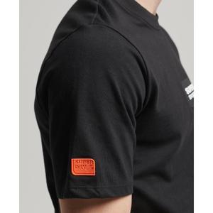 Lockeres T-Shirt mit Muster Superdry Tech image-3