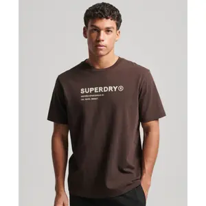 Camiseta suelta con logotipo Superdry Utility Sport image-1