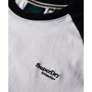 Baseball t-shirt med logo i økologisk bomuld Superdry Essential image-5