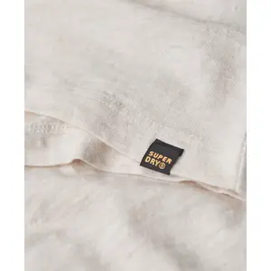 T-shirt melange e collo a V Superdry image-6