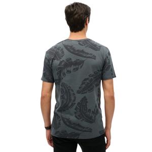 Überfärbtes bedrucktes T-Shirt Superdry Vintage image-3