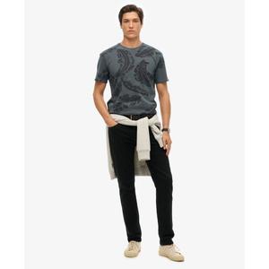 Überfärbtes bedrucktes T-Shirt Superdry Vintage image-2