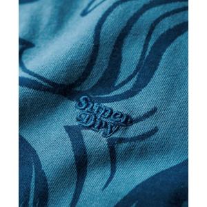 Überfärbtes bedrucktes T-Shirt Superdry Vintage image-5