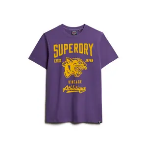 T-shirt com padrão Superdry Track And Field Athletic image-0