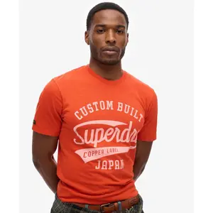 T-Shirt Superdry Copper Label Script image-2