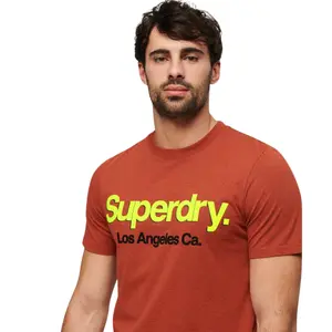 Klasické tričko s logem Superdry Core Washed image-4