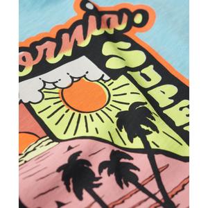 Großes T-Shirt mit Neonmuster Superdry Travel image-5