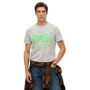 Camiseta tipo fluorescente Superdry Vintage image-1