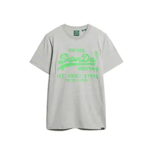 Camiseta tipo fluorescente Superdry Vintage image-0