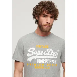 T-shirt à logo Superdry Vintage Logo Duo image-1