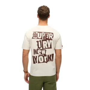 T-shirt met losjes patroon Superdry Lo-fi Punk image-5
