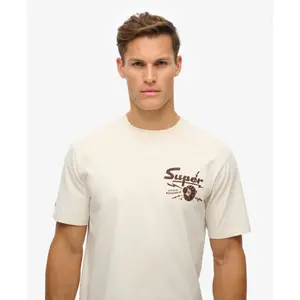 T-shirt met losjes patroon Superdry Lo-fi Punk image-6