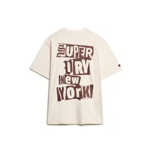 T-shirt met losjes patroon Superdry Lo-fi Punk image-4