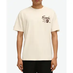 T-shirt met losjes patroon Superdry Lo-fi Punk image-1