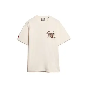 T-shirt met losjes patroon Superdry Lo-fi Punk image-0
