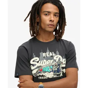 Camiseta estampada Superdry New York image-4
