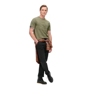 Textured print T-shirt Superdry image-1