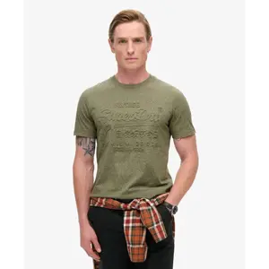 Textured print T-shirt Superdry image-2