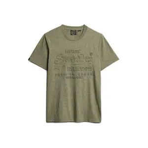 Textured print T-shirt Superdry image-0