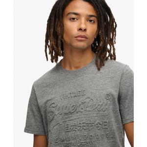 T-Shirt mit erhabenem Muster Superdry image-4