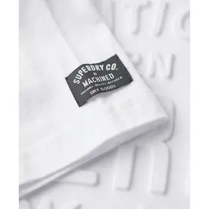 Camiseta con logo en relieve Superdry image-5