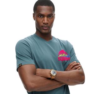 T-Shirt mit Brustmotiv Superdry Great Outdoor image-5