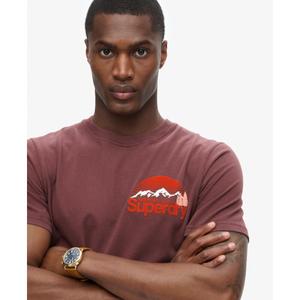 T-Shirt mit Brustmotiv Superdry Great Outdoors image-6