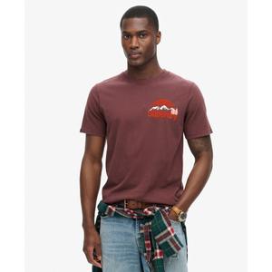 T-Shirt mit Brustmotiv Superdry Great Outdoors image-3